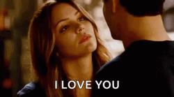 I Love U Kiss Katharine McPhee With Partner GIF