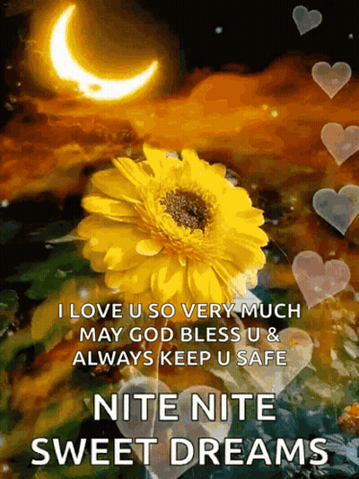 I Love U So Much God Bless Sweet Dreams GIF