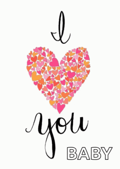 I Love You Baby Poster GIF