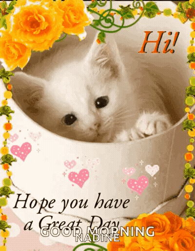 I Love You Dad Poster With Leopard Print Hat GIF