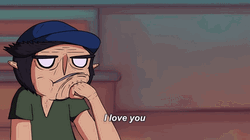 I Love You Funny Animated Sweet Couple GIF