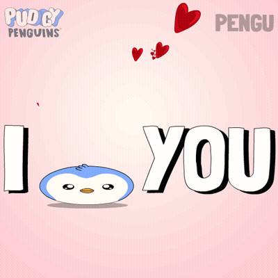 I Love You Heart Poster GIF