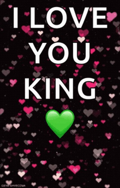 I Love You King Poster GIF