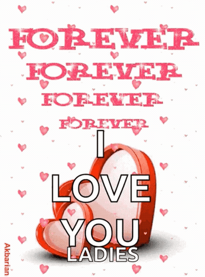 I Love You Ladies Poster GIF