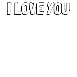 I Love You Love U Sticker GIF