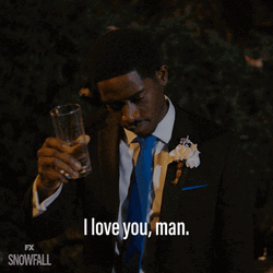 I Love You Man Snowfall Video Clip GIF