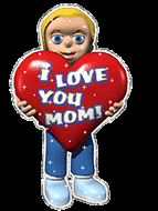 I Love You Mom Carries Heart For You GIF