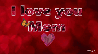 I Love You Mom Heart GIF