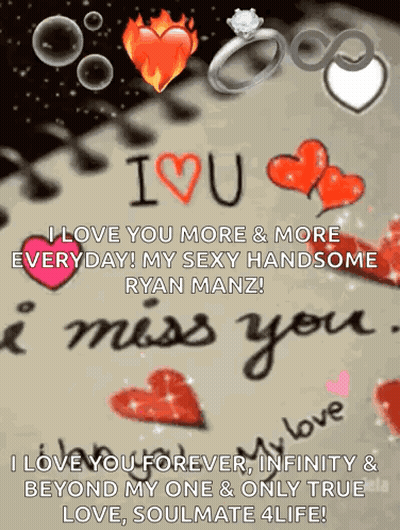 I Love You More Every Day Ryan Manz Miss You GIF
