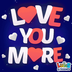 I Love You Most Changing Background GIF