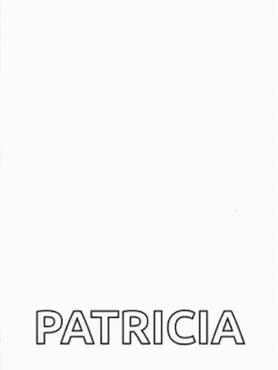 I Love You Patricia Poster With Hearts And Smiley GIF