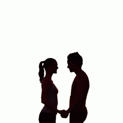 I Love You Red Text GIF