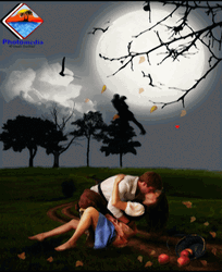 I Love You Romantic Couple Artwork GIF