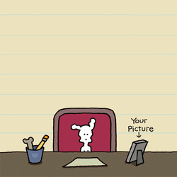 I Love You So Much Chippy Office Desk GIF