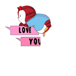 I Love You So Much Pudgy Penguin GIF