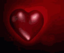 I Love You So Much Red Heart Design GIF