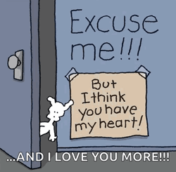 I Love You This Much Chippy Excuse Me GIF
