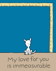 I Love You This Much Immeasurable Dog GIF