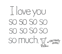 I Love You This Much Really Do GIF