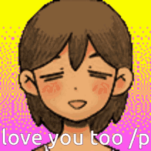 I Love You Too Kel Omori Anime Girl GIF
