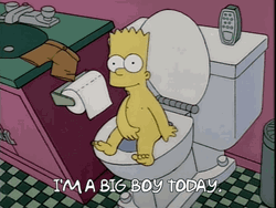 I'm A Big Boy Today Homer Simpson GIF