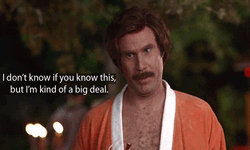 I'm A Big Deal Will Ferrell GIF