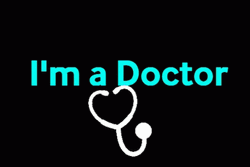 I'm A Doctor Text GIF