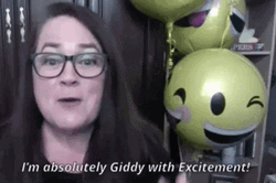 I'm Absolutely Giddy With Excitement GIF