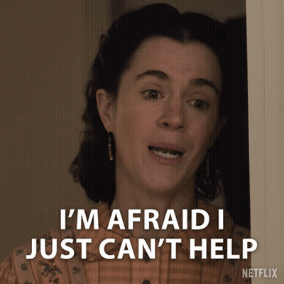 I'M Afraid I Just Can'T Help Jemma James GIF