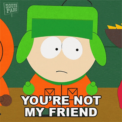 I'm Afraid I'm Not Good Enough To Be Your Best Friend Pinky Malinky GIF