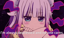 I'm Always Depressed And No One Cares GIF