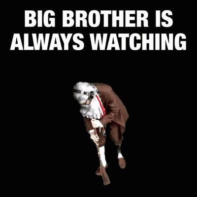 I'm Always Watching Smiling Roblox Character GIF