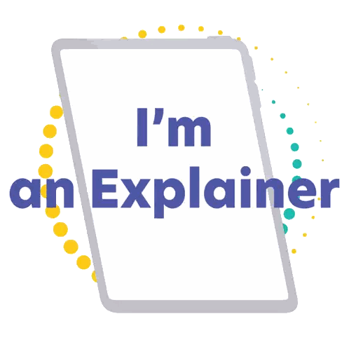 I'm An Explainer Sign Sticker