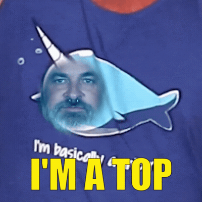 I'm Basic Shirt With Narwhal GIF