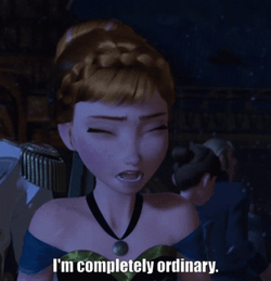 I'm Completely Ordinary Pissed Frozen Anna GIF