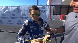 I'm Fine Danica Patrick GIF