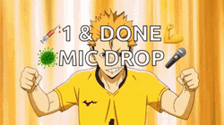 I'm Finished Haikyuu! Anime Meme GIF