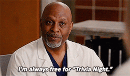 I'm Free For Trivia Night GIF