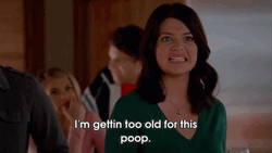 I'm Getting Too Old For This Lady Green GIF