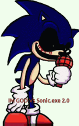 I'm God Vs Sonic Exe V2 GIF