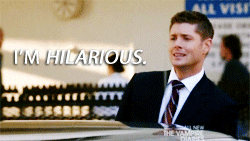 I'm Hilarious Good Morning Jensen Ackles GIF