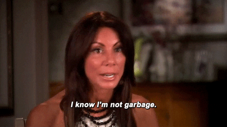 I'm Hot But I'm Not Garbage GIF