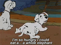 I'm Hungry 101 Dalmatians GIF