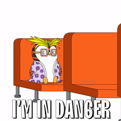 I'm In Danger Please Send Help GIF