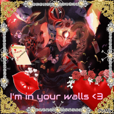 I'm In Your Walls <3 GIF