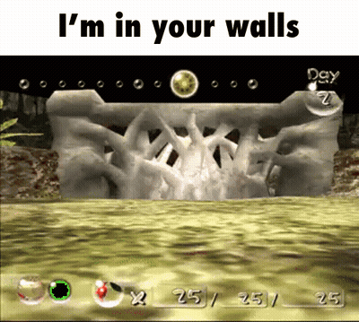 I'm In Your Walls Video Game Screen GIF