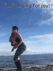 I'm Jumping For Joy GIF