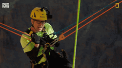 I'm Just Holding On Man GIF