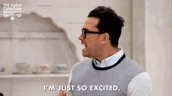 I'm Just So Excited Man Is Giddy GIF