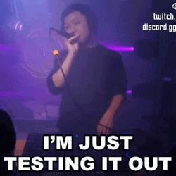  I'm Just Testing It Out Stanley Li GIF